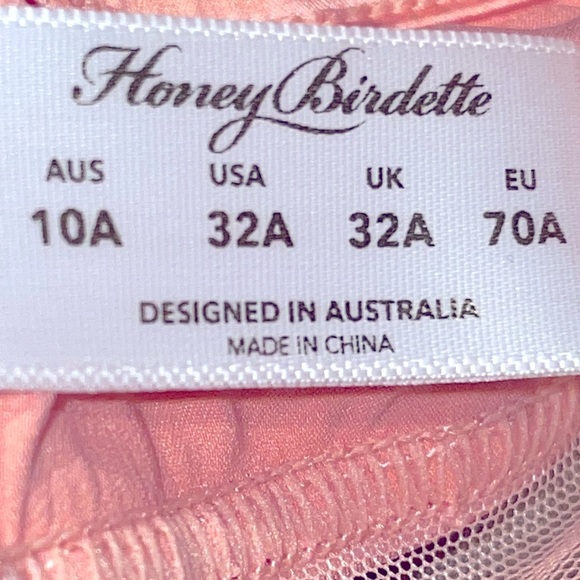 ♡BRAND NEW UNICORN RARE ICONIC HB™ ☆Jerry☆ BLUSH 32A Demi-Cup Push-Up SEX DRESS♡ - Picture 15 of 15